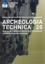 Archeologia technica 26 - titulní strana