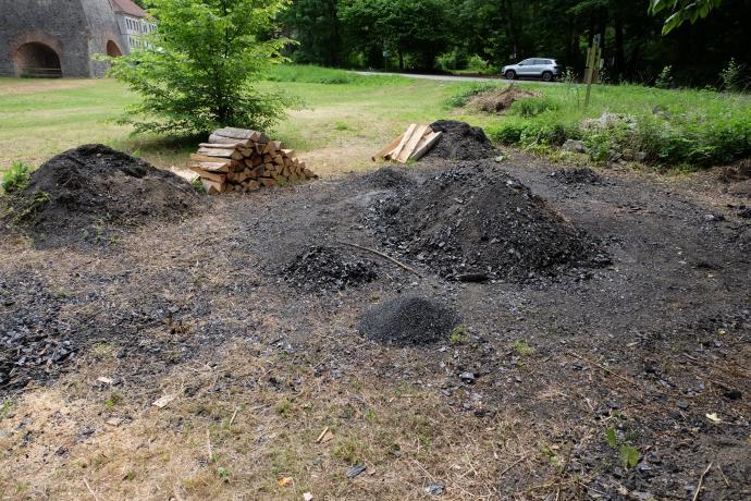 MIlířovací plac po květnové akci