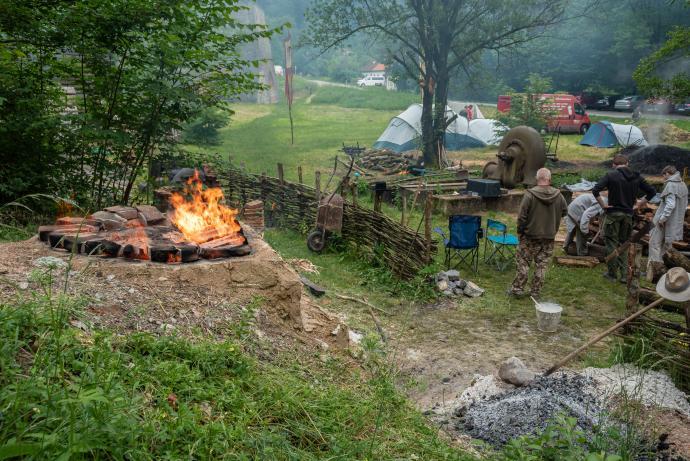 Stará huť u Adamova, květen 2024, vápenka